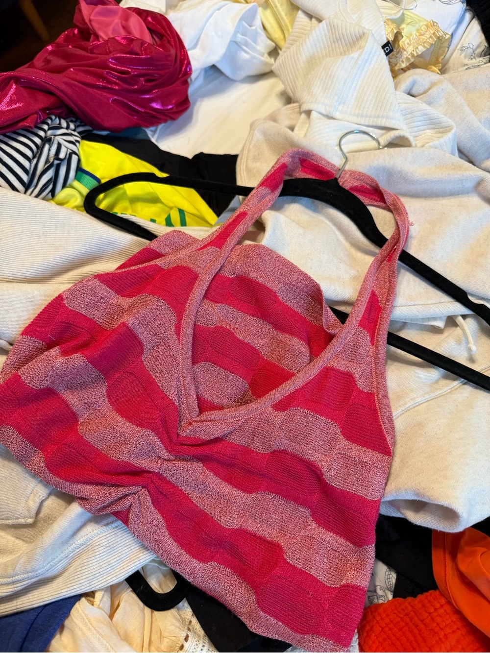 Women’s Pink Halter Bralette - Unbranded
